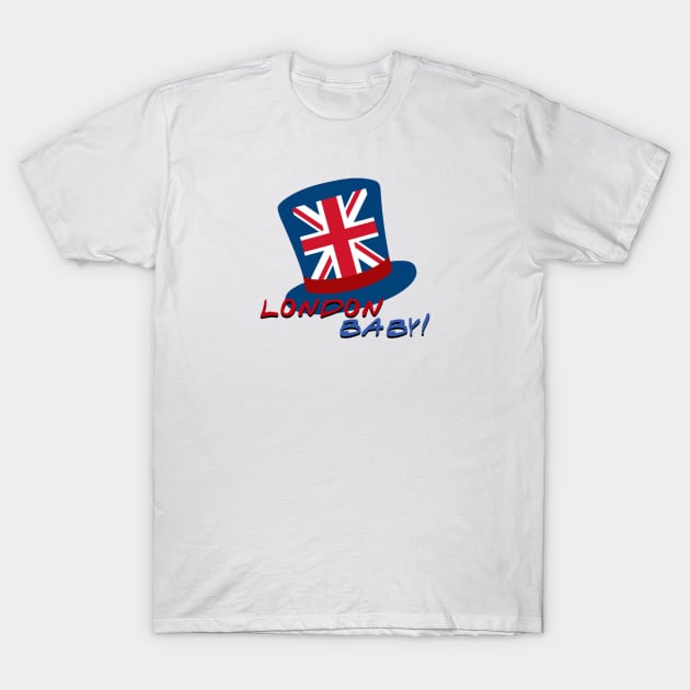 “London, Baby!” T-Shirt by sunkissed